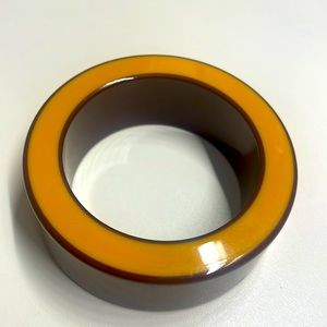 ✨ 2TONE SOLID POLISH PVC BANGLE BRACELET